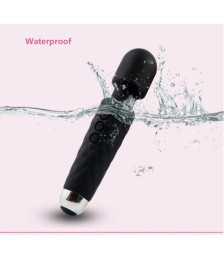 Vibromasseur Wand Noir - 20 vitesses -D03023BLK